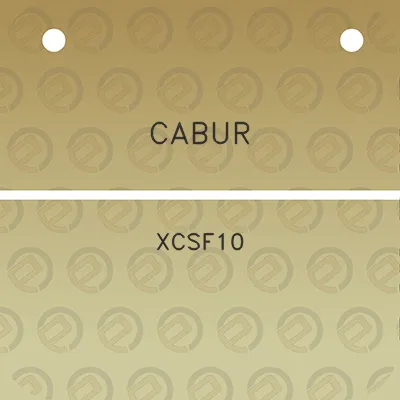 cabur-xcsf10