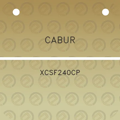 cabur-xcsf240cp