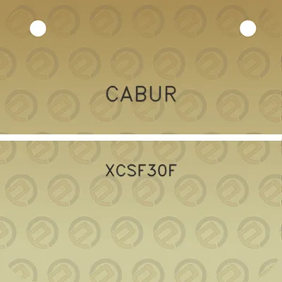 cabur-xcsf30f