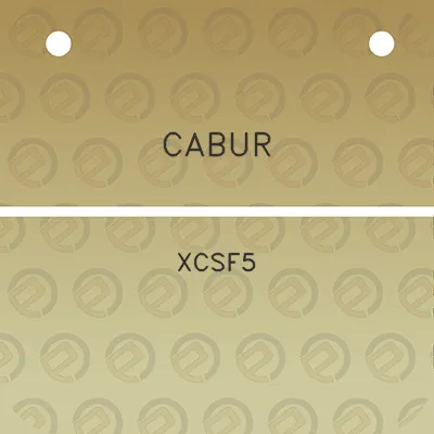 cabur-xcsf5