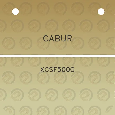 cabur-xcsf500g