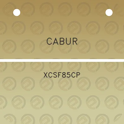 cabur-xcsf85cp