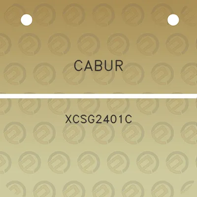 cabur-xcsg2401c