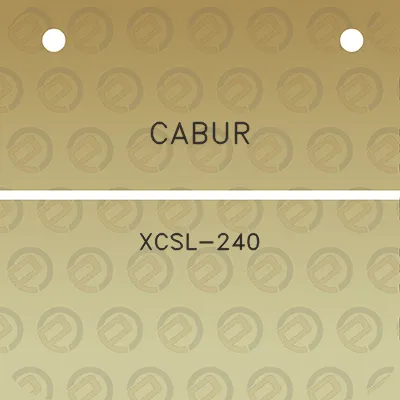 cabur-xcsl-240