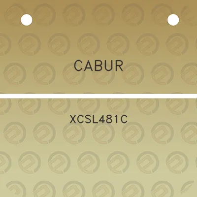 cabur-xcsl481c