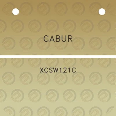 cabur-xcsw121c