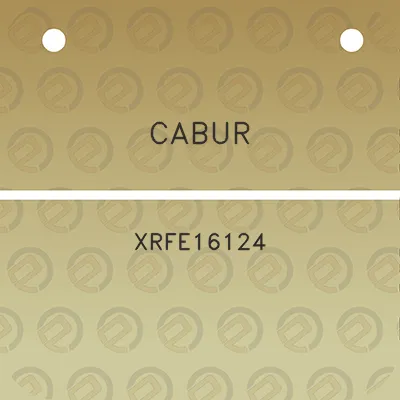 cabur-xrfe16124