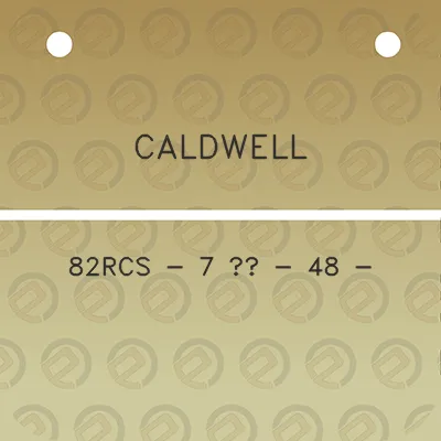 caldwell-82rcs-7-12-48