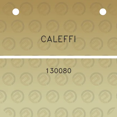 caleffi-130080