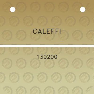 caleffi-130200