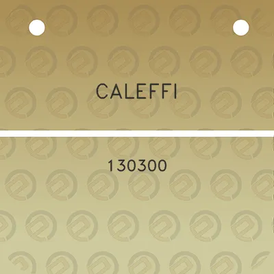 caleffi-130300