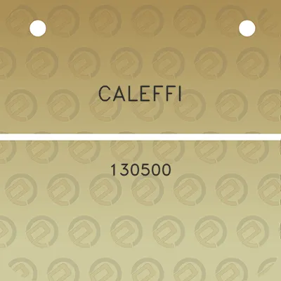 caleffi-130500