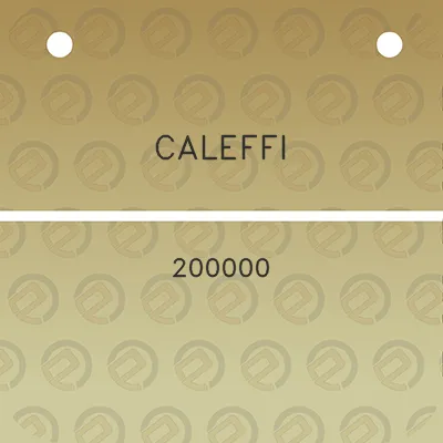 caleffi-200000