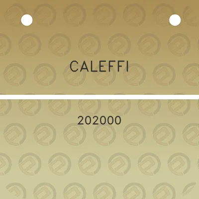 caleffi-202000