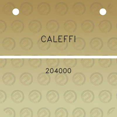 caleffi-204000