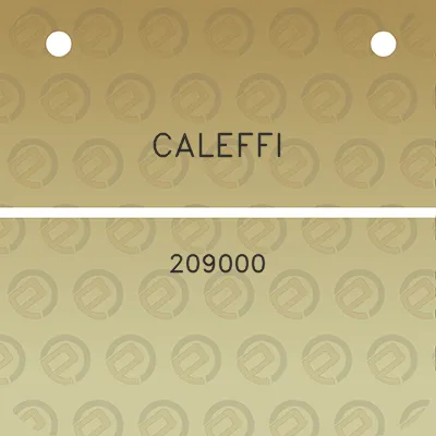 caleffi-209000