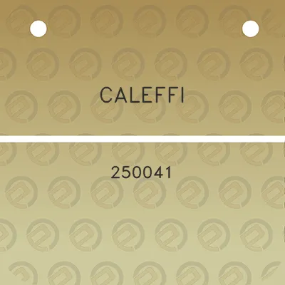 caleffi-250041