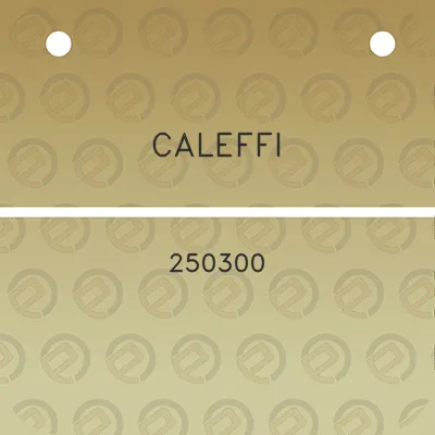 caleffi-250300