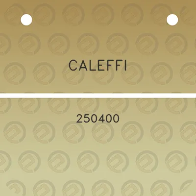 caleffi-250400