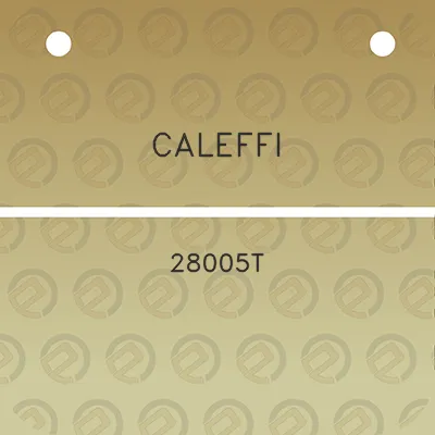 caleffi-28005t