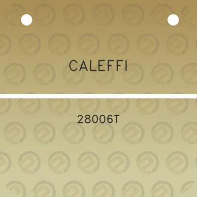 caleffi-28006t