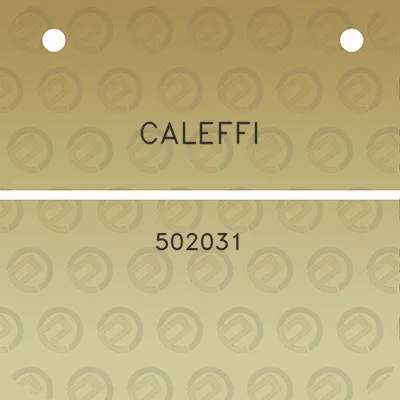 caleffi-502031