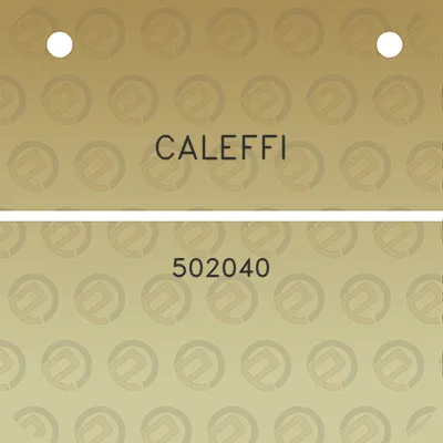 caleffi-502040