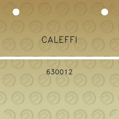 caleffi-630012