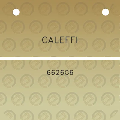 caleffi-6626g6