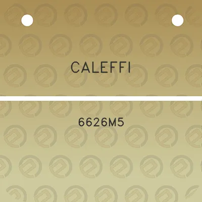 caleffi-6626m5