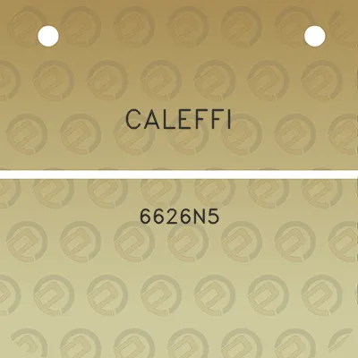 caleffi-6626n5