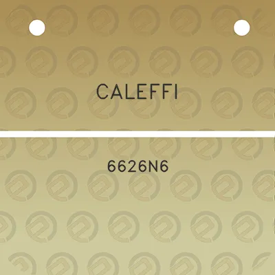 caleffi-6626n6