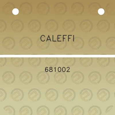 caleffi-681002