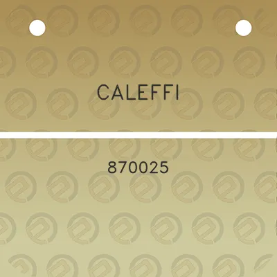 caleffi-870025