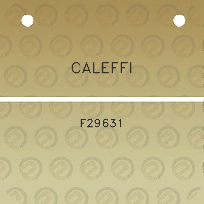 caleffi-f29631