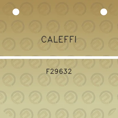 caleffi-f29632