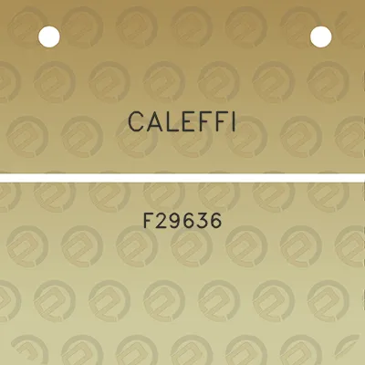 caleffi-f29636