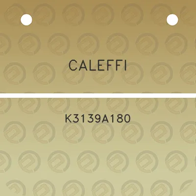 caleffi-k3139a180