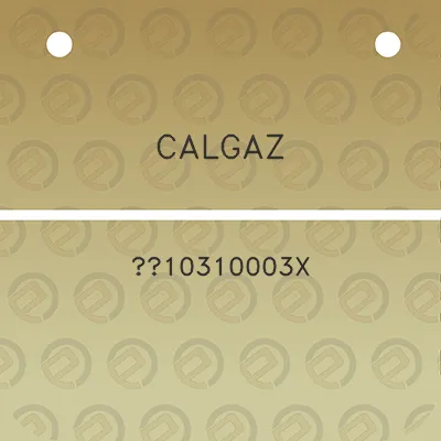 calgaz-10310003x