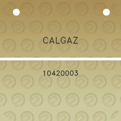 calgaz-10420003