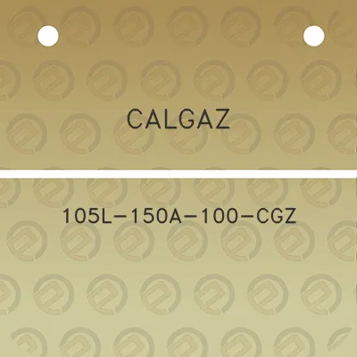 calgaz-105l-150a-100-cgz