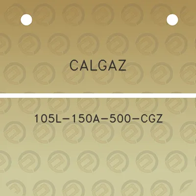 calgaz-105l-150a-500-cgz