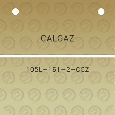 calgaz-105l-161-2-cgz