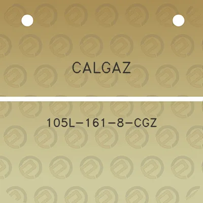 calgaz-105l-161-8-cgz