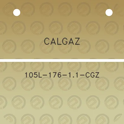 calgaz-105l-176-11-cgz