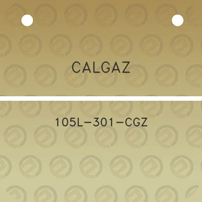 calgaz-105l-301-cgz