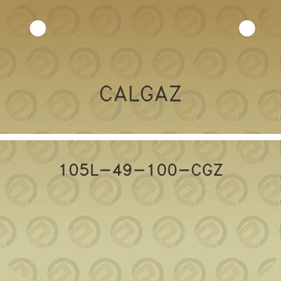 calgaz-105l-49-100-cgz