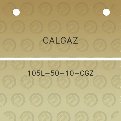 calgaz-105l-50-10-cgz