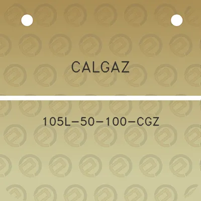 calgaz-105l-50-100-cgz