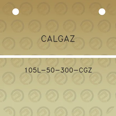 calgaz-105l-50-300-cgz